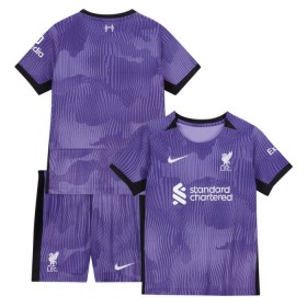 Levné Liverpool Dětské Alternativní Fotbalové dresy 2023-24 Krátký Rukáv